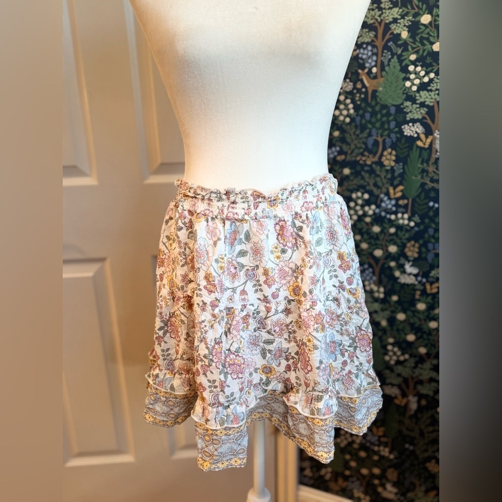 Kingston Floral Skirt - Multicolor​